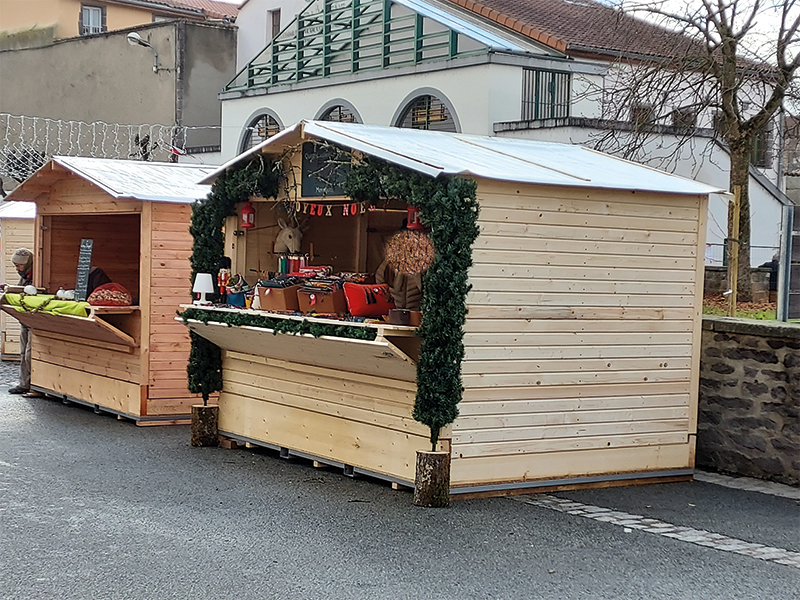 Chalets pliables à Maringues et Clermont-Ferrand dans le Puy-de-Dôm 63