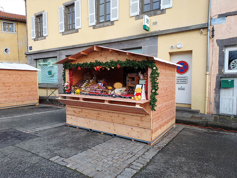 Chalets pliables à Maringues et Clermont-Ferrand dans le Puy-de-Dôm 63